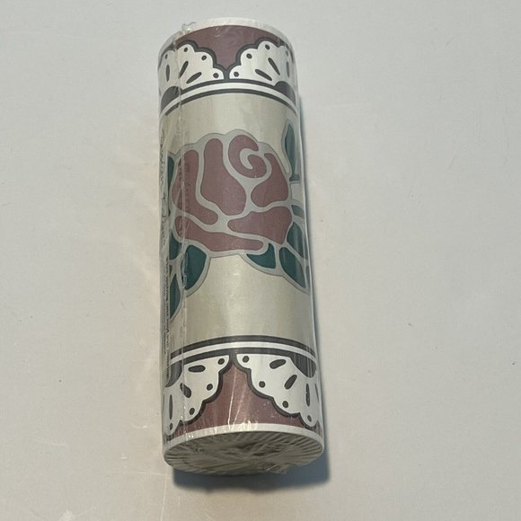 Vintage 1989 Design Edge Decorative Wall Border Wallpaper 27354 Victoriana Rose - Picture 2 of 9